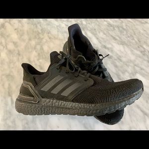Adidas Ultra Boost 20 Triple Black Running Men’s Size 9 EG0691